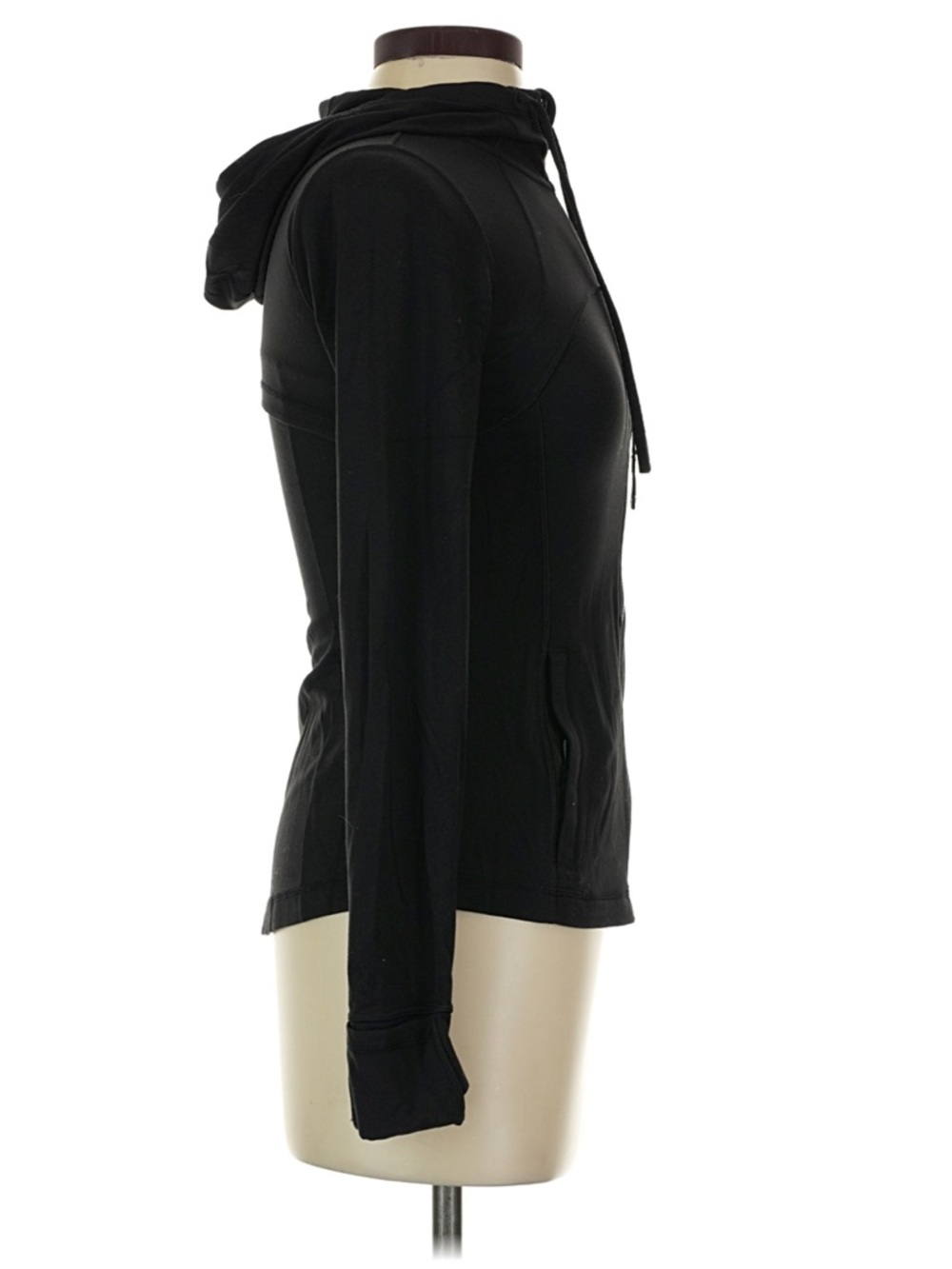 lululemon athletica Define Hooded Black Fitted Zip-Up Jacket - Picture 4 of 7